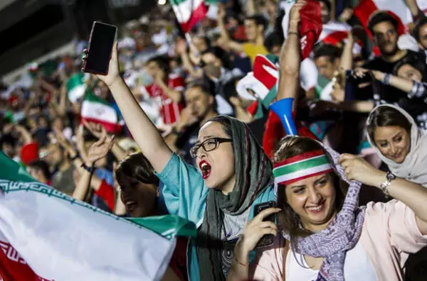 Iran allows women to enter soccer stadium for 1st time in decades