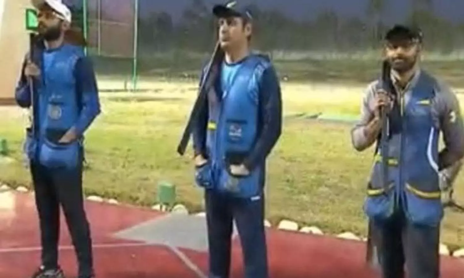 Indian mens skeet team wins bronze in ISSF world cup