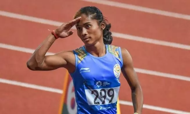 Sprinter Hima Das gets inducted into Assam Police Force