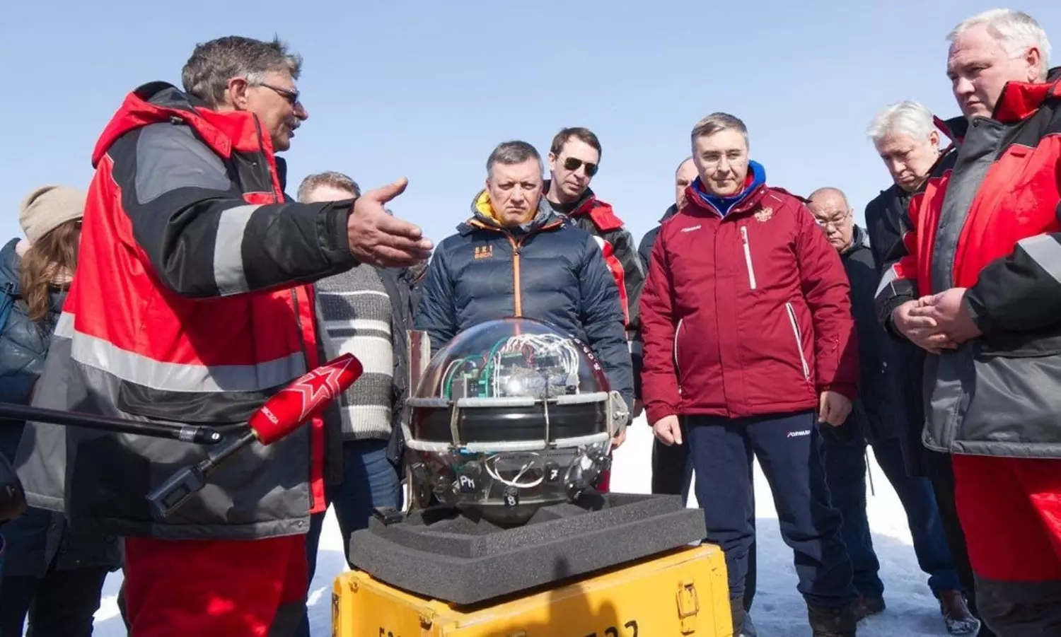 Russia launches underwater space telescope