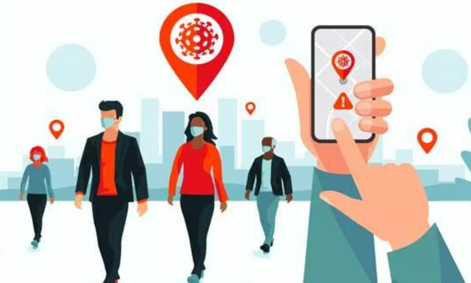 Contact tracing apps could tackle Covid outbreak, study