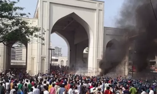 Protests unleash in Bangladesh over Modis visit
