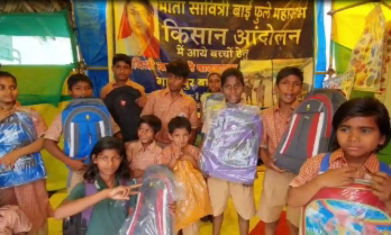 School at farmers protest site transforming lives of ragpickers