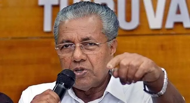 Pinarayi Vijayan hits out against PM, Cong leaders for portraying Kerala in poor light