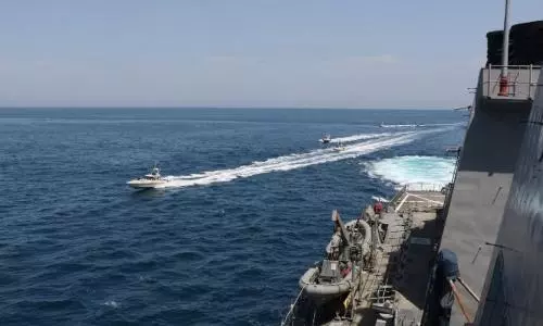 US Navy too close to Iranian vessels; fires warning shots