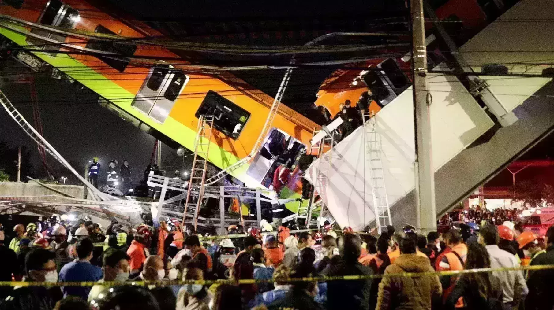 Overpass collapse in Mexico City kills 20, leaves 65 injured