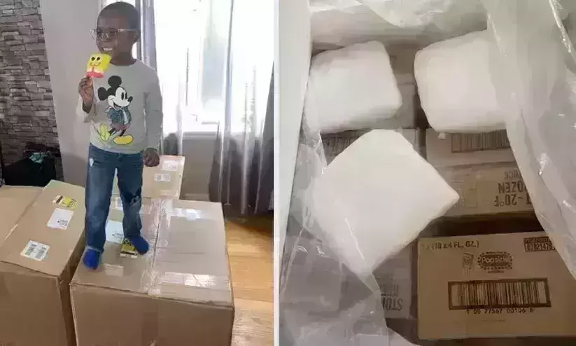 Four-year-old orders SpongeBob popsicles worth Rs 1.9 lakhs on Amazon; netizens raise funds