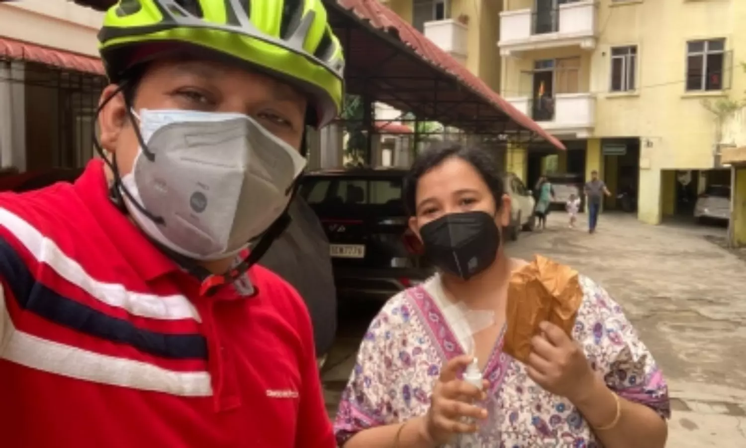 The cycling community of Guwahati turn Relief riders amid Covid crisis