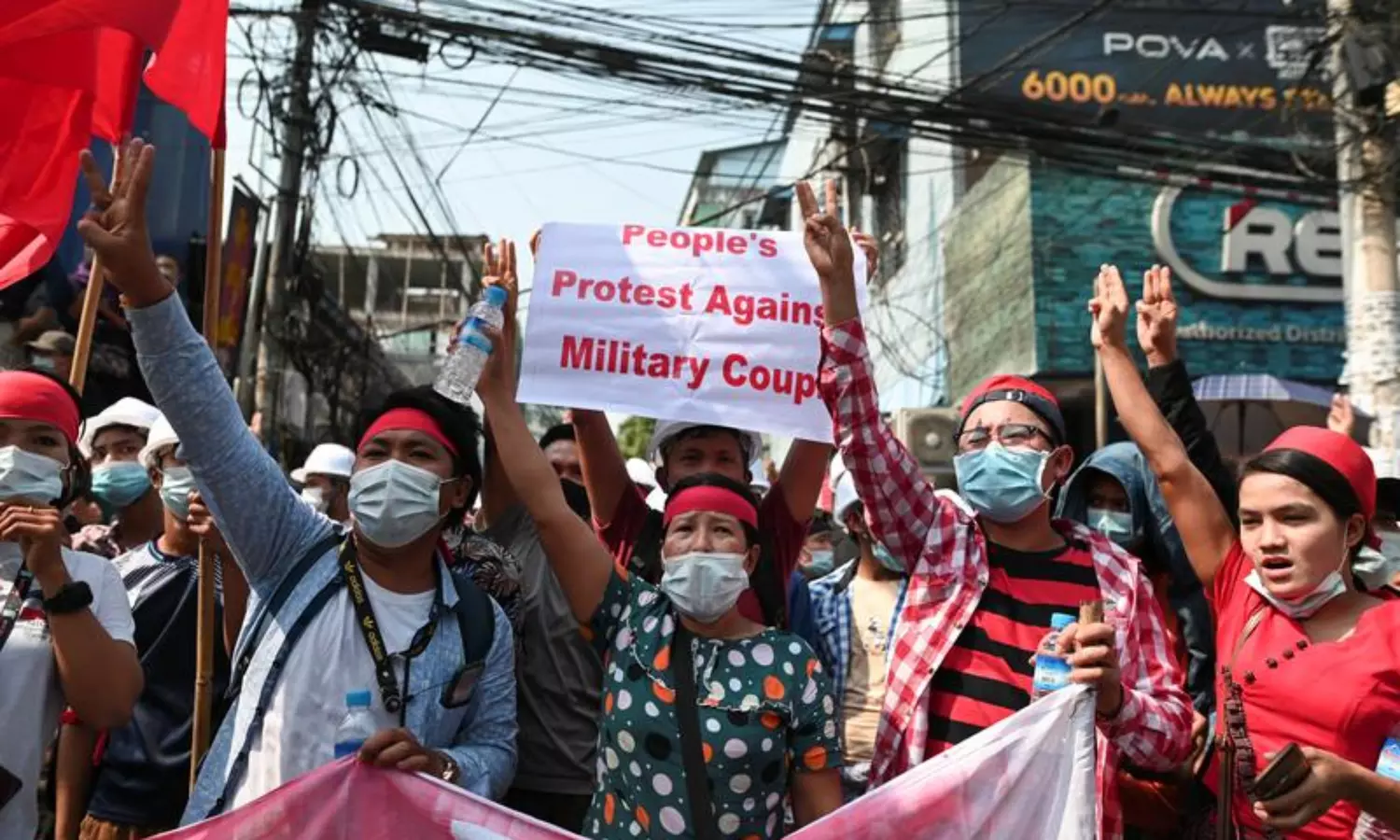 Protests intensify in Myanmar four months after military takeover