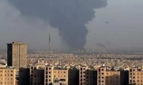 Oil refinery fire near Tehran burns into second day