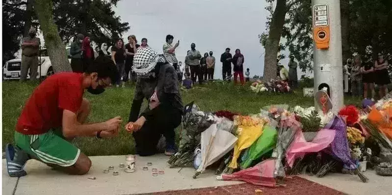 Hate instigates driver to run truck over Muslim family to kill them in Canada