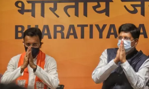 Former senior Congress leader Jitin Prasada joins BJP