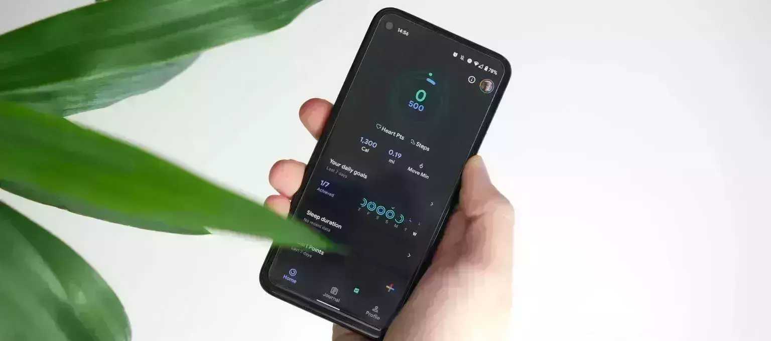 Googles Paced Walking feature to help to meet your exercise goals