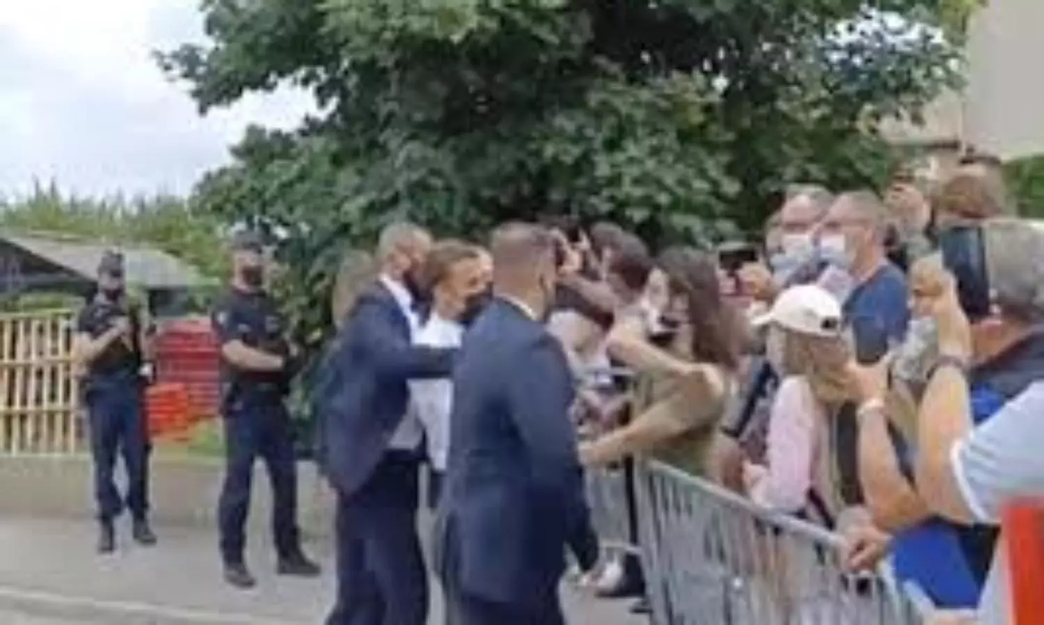 Man who slapped French President Macron to face trial on assault charges