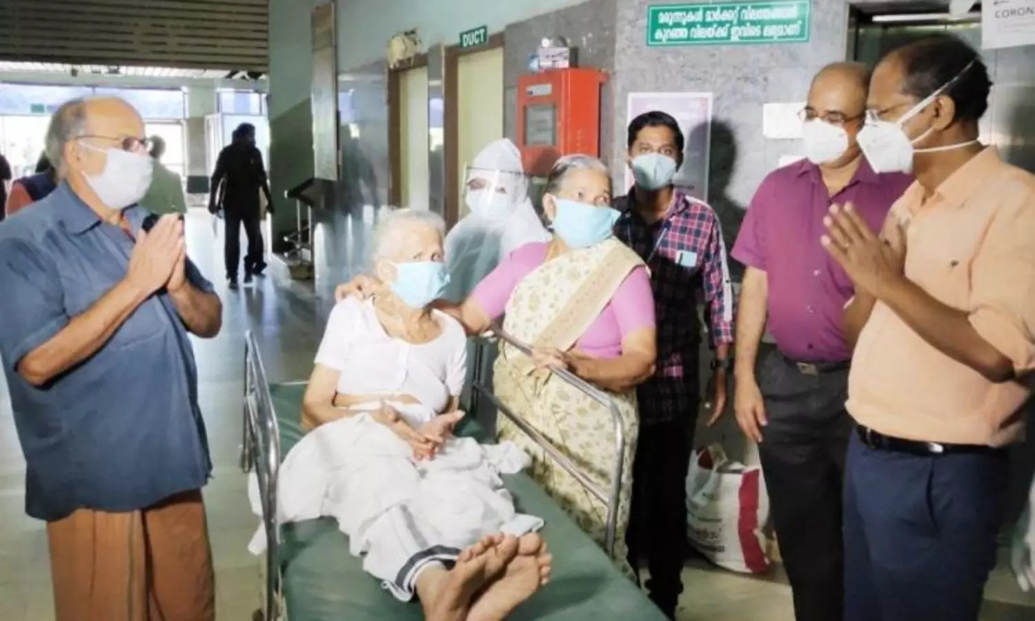 104-year-old Kerala woman Janaki Amma defeats COVID