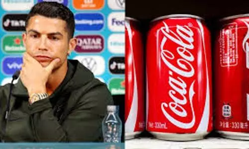 Coca-Cola shares fall as Cristiano Ronaldo snubs Cola for water
