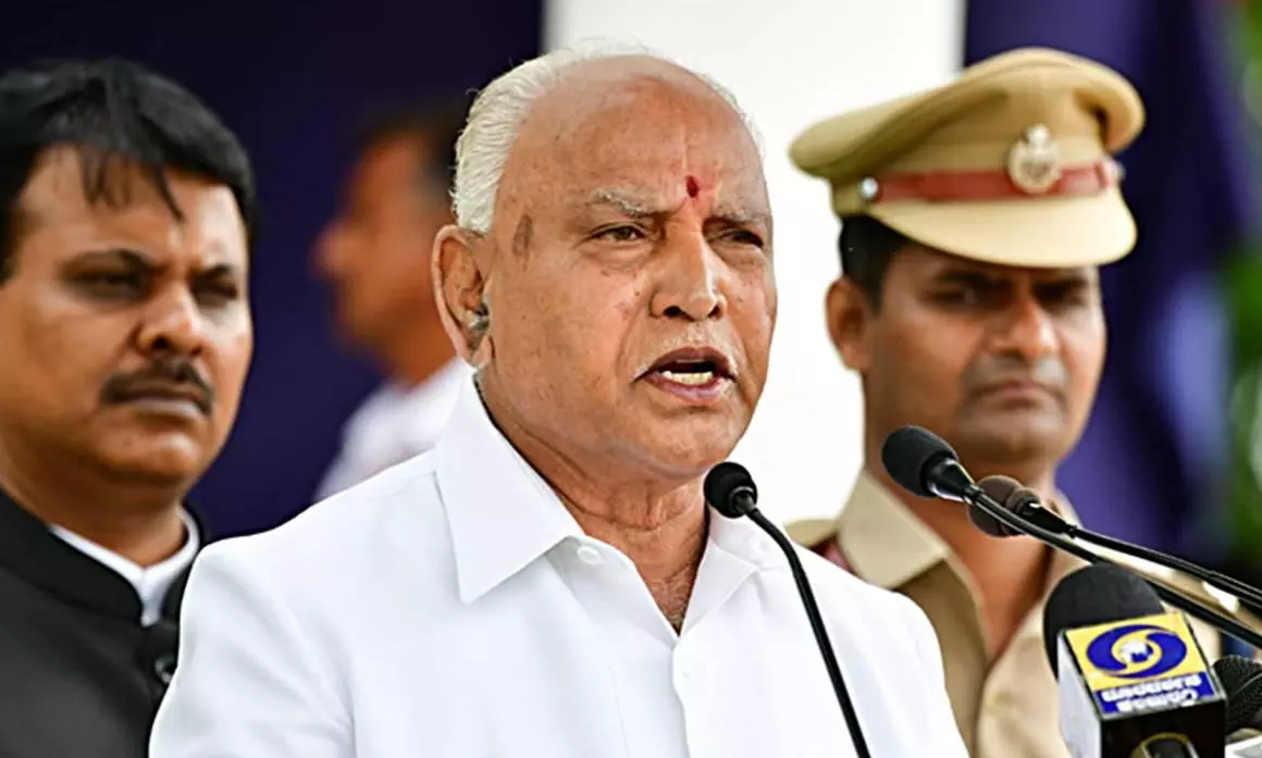 Yediyurappa camp launches campaign against leadership change in Karnataka Yediyurappa camp launches campaign against leadership change in Karnataka