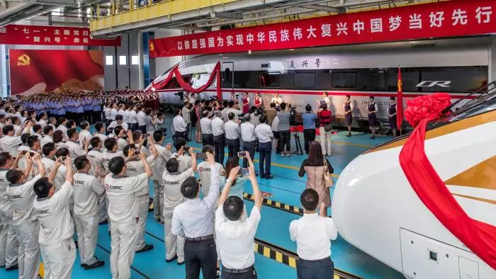 Chinas first electric bullet train launched in the Himalayan region close to Indias Arunachal Chinas first electric bullet train launched in the Himalayan region close to Indias Arunachal