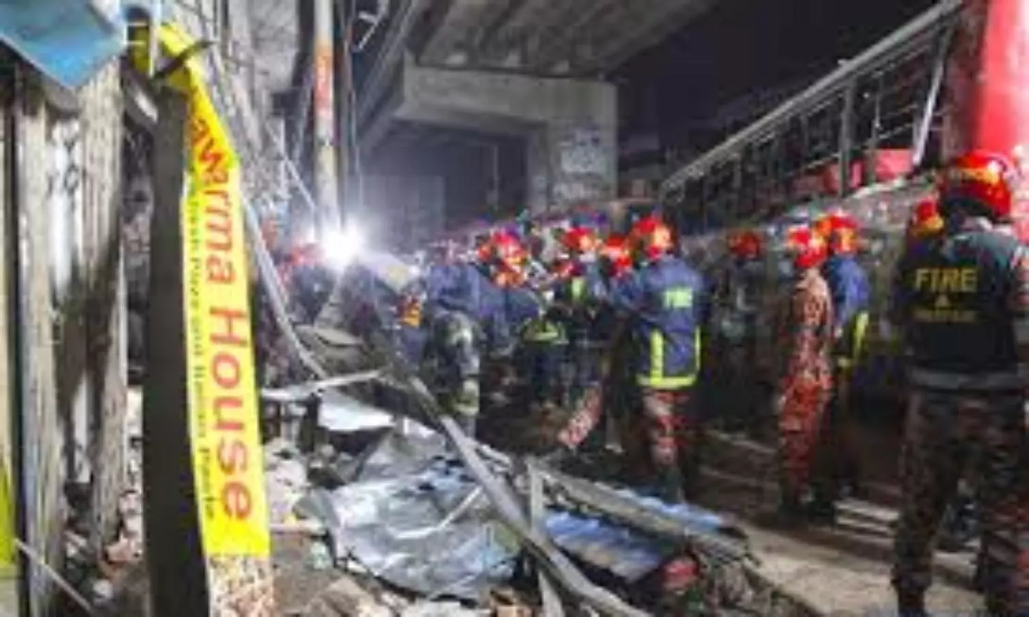 7 killed, dozens injured after a blast collapses building in Bangladesh