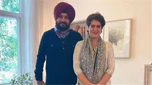 Amid ongoing squabble in Punjab Congress, Sidhu meets Priyanka