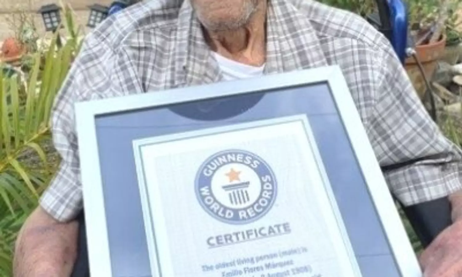 Guinness recognises 112-year-old man as the oldest living man