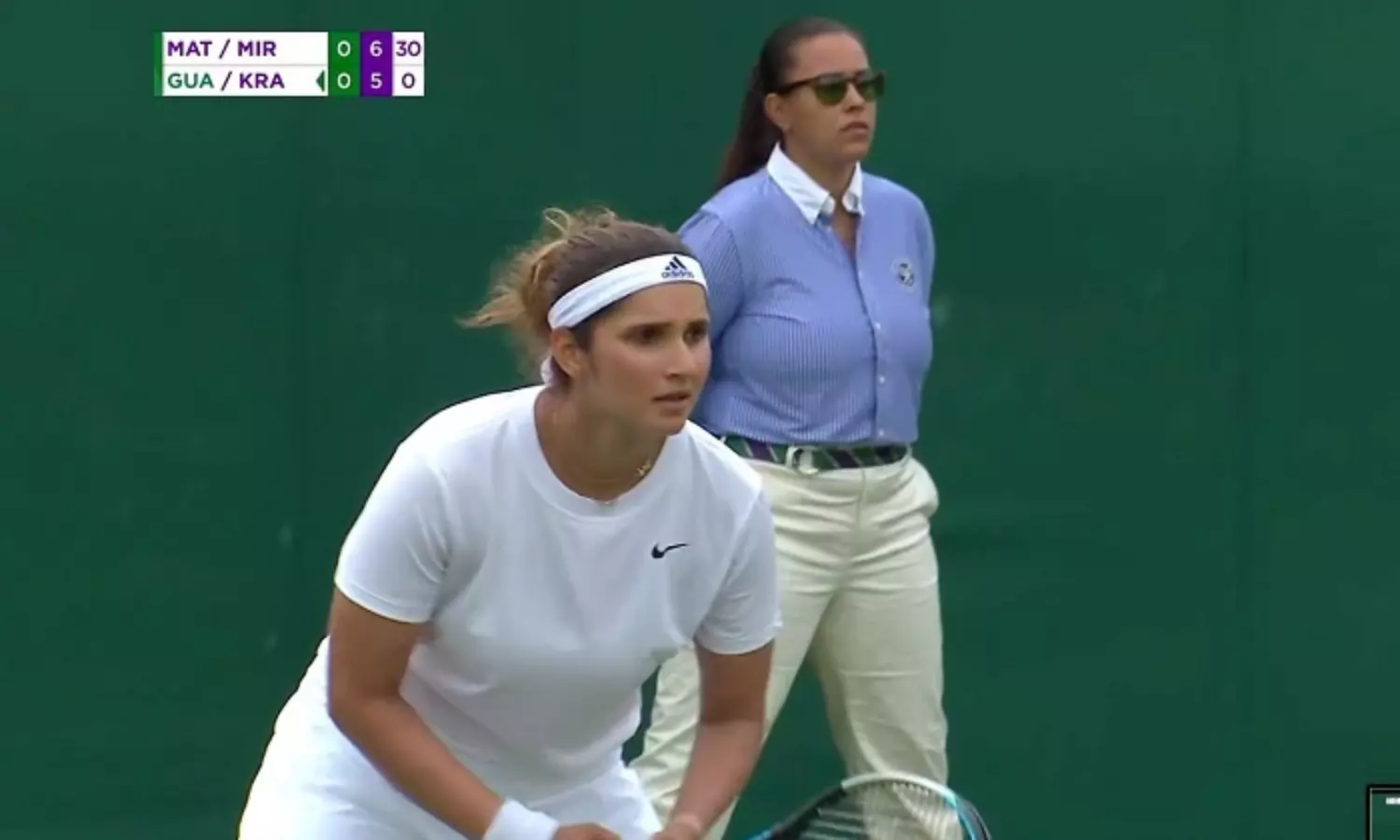 Sania-Sands advance, Bopanna-Sharan lose:  Mixed Wimbledon day for India