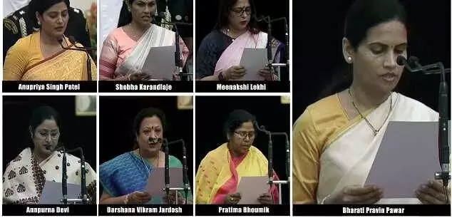 With 7 more, Modi Govts women ministers strength goes to 11 in rejig