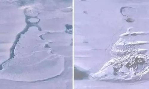 Massive Antarctic lake vanishes in just three days