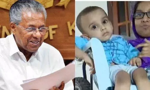 Kerala CM appeals to PM to waive tax on imported drug for toddler suffering from SMA