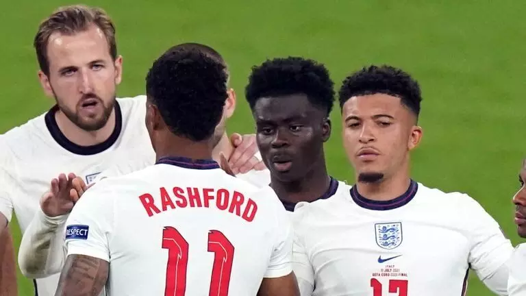 FA condemns racist abuse of England players following Euro 2020 final