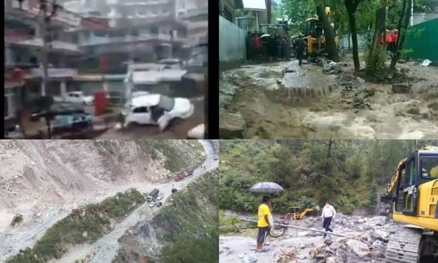 Cloudburst triggers flash flood in Dharamshala, causes severe damage in Bhagsu Nag