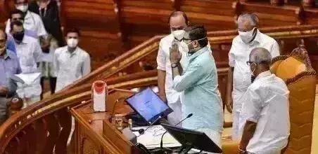 Opposition walks out of Kerala Assembly over tree felling controversy