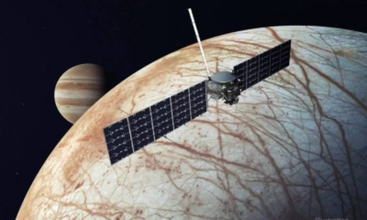 NASA picks spaceX for mission to Jupiters icy moon