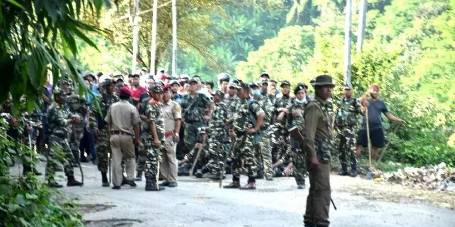 Assam- Mizoram border dispute claims five Assam policemens lives