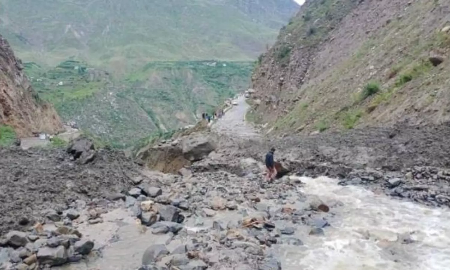 Two dead, ten missing after flash flood hits HPs Lahaul-Spiti district