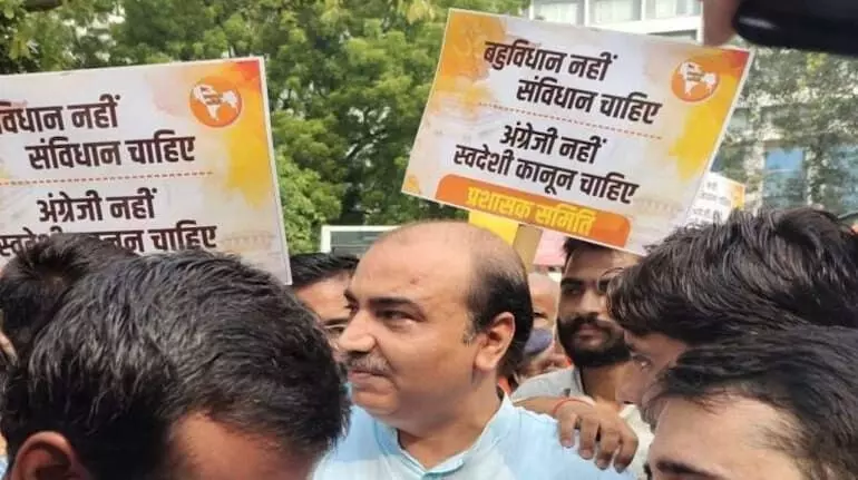 Ex-Delhi BJP spokesperson detained for inflammatory slogans against Muslims