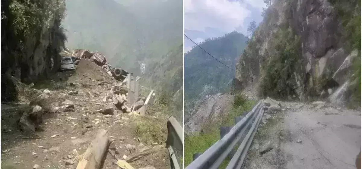 Himachal Pradesh landslide: Bus carrying 40 passengers feared buried in Kinnaur