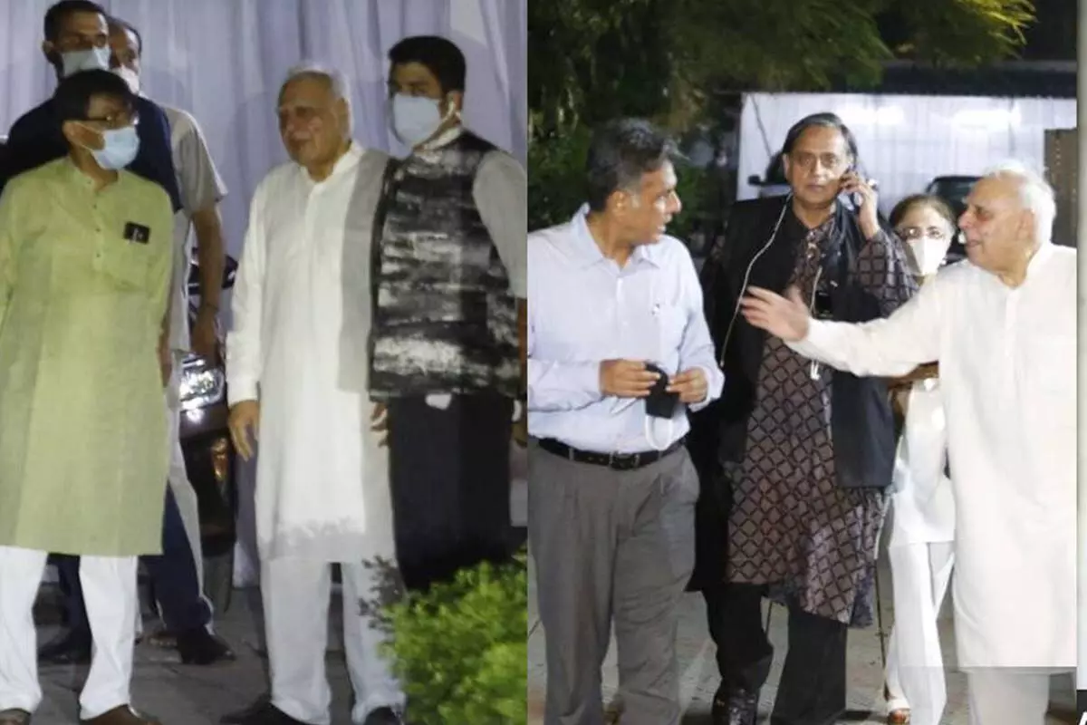 Opposition unity at the dining table Opposition unity at the dining table