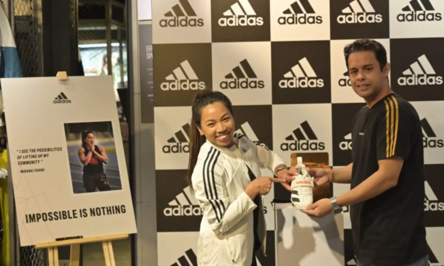 What Mirabai Chanu said about adidass customised shoes for her?