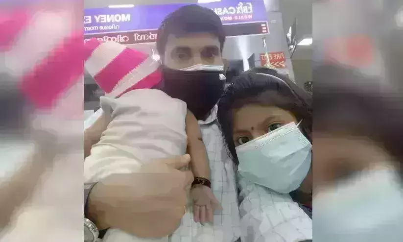 Finally, four-month-old Pallavi and her mother got together