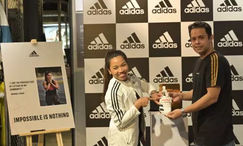 What Mirabai Chanu said about adidass customised shoes for her?