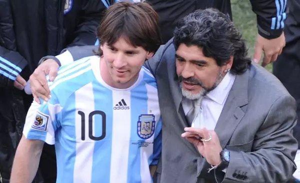 Messi should not quit: Maradona