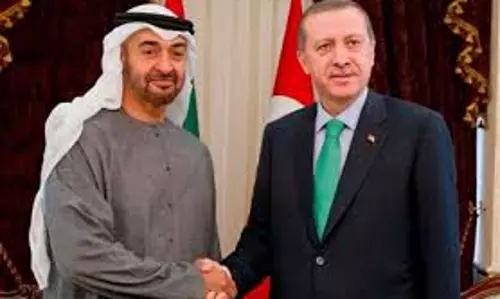 Turkish president claims progress in ties with the UAE