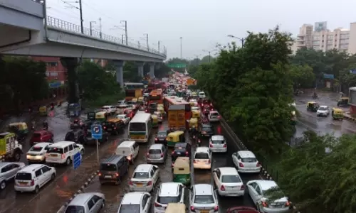 Delhi records highest rainfall since 2009,IMD issues orange alert