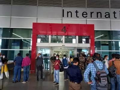 3 private flights from Kabul carrying Indian citizens land at Delhis IGI Airport