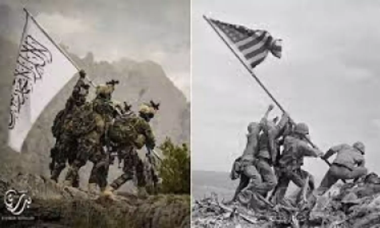 Taliban recreates WW2 photo; mocks US