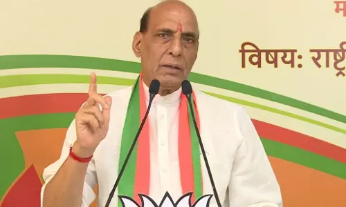 Leverage global demand to make India a defence manufacturing hub: Rajnath Singh