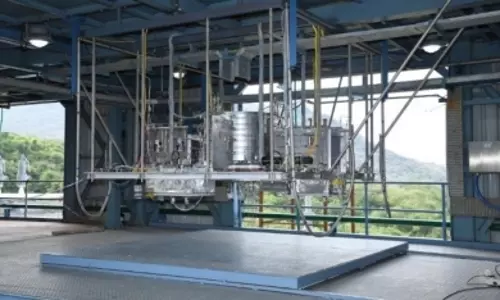 ISRO conducts 1st hot test of Gaganyaan service module propulsion system