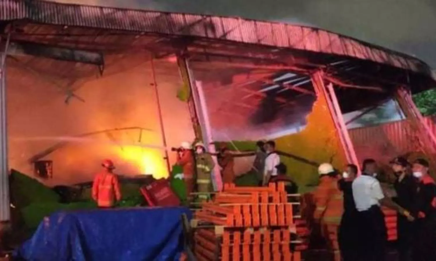 At least 41 killed in fire at overcrowded Indonesian prison, dozens injured