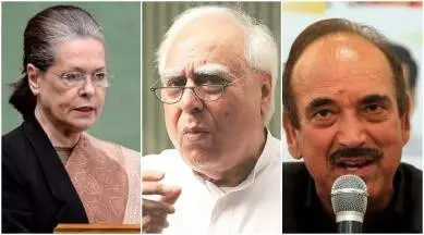 Questioning party leadership: Enraged Cong workers attack Sibals home Questioning party leadership: Enraged Cong workers attack Sibals home